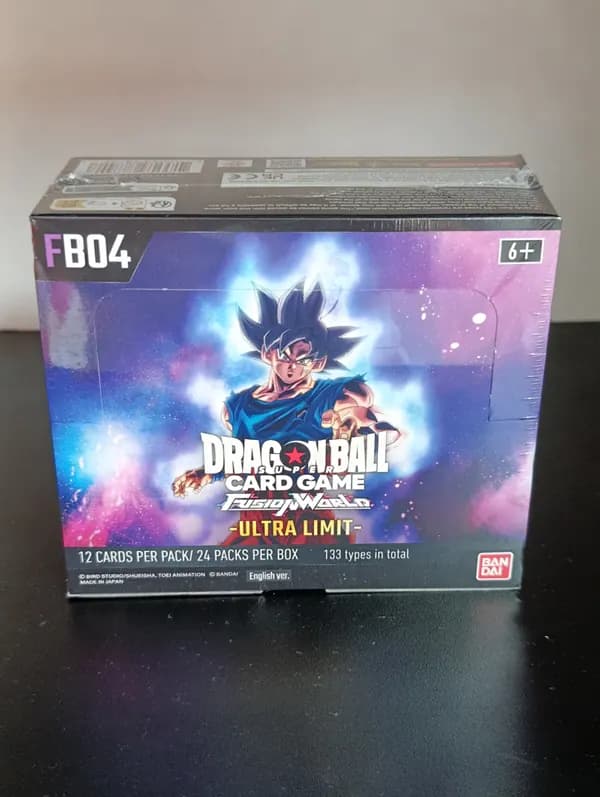 Dragonball Fusion World FB04 Ultra Limit Sealed booster box