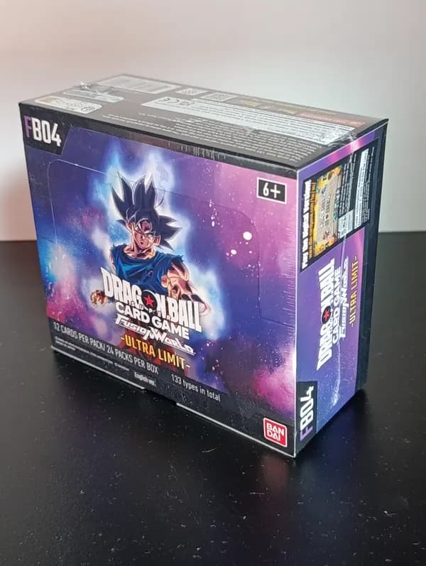 Dragonball Fusion World FB04 Ultra Limit Sealed booster box image 3