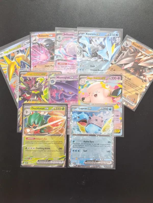Lot of 10 EX cards all in NM conditions