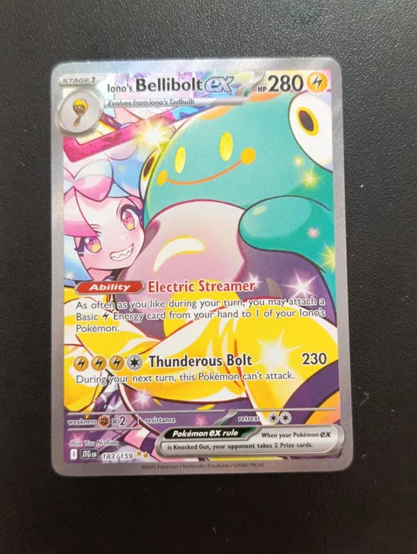 Iono's Bellibolt EX JTG183 NM