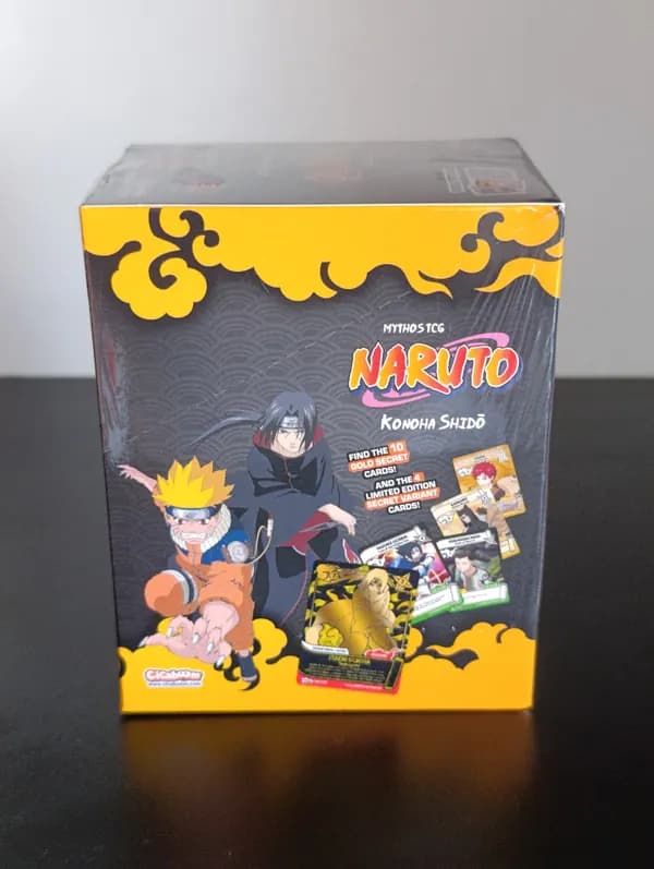 Naruto Mythos TCG booster Box 1st edition Sealed