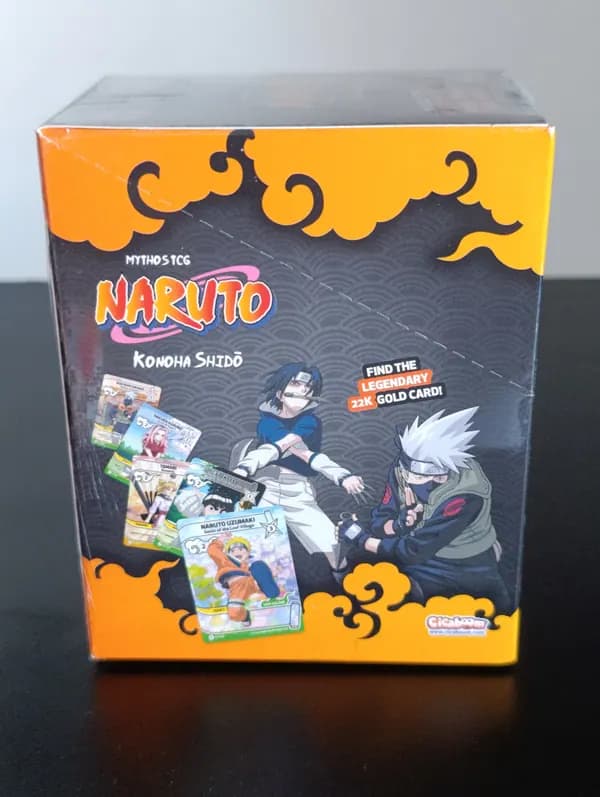 Naruto Mythos TCG booster Box 1st edition Sealed image 4