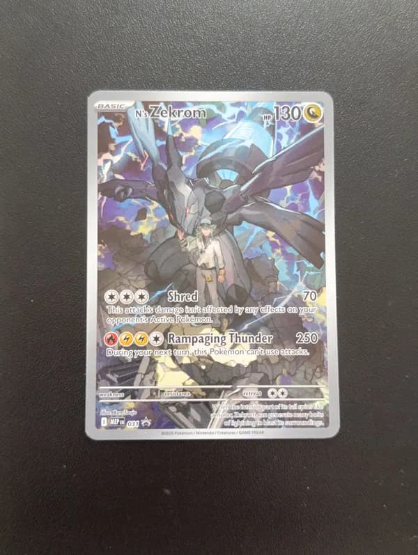Zekrom Promo Card MEP031 NM condition