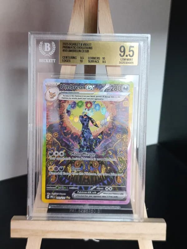 Umbreon EX PRE161 BGS 9,5 - 9.5/10/10/9.5