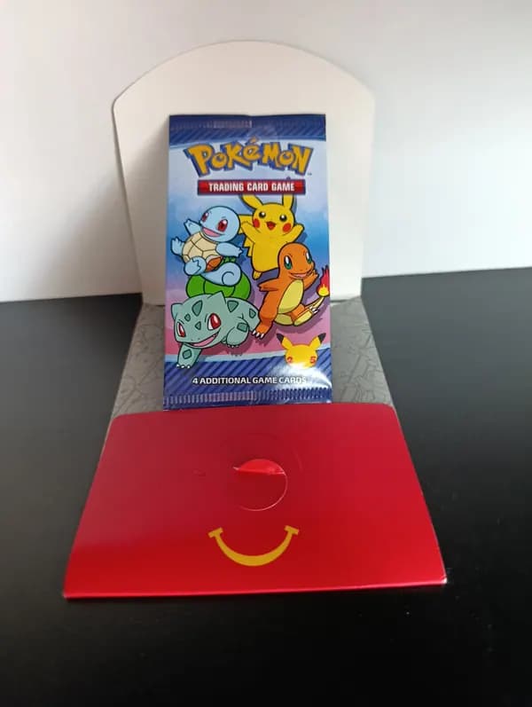 McDonald's 25th anniversary Booster Pack with original pack