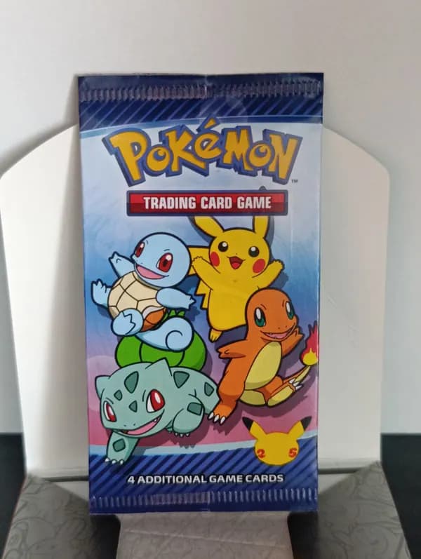McDonald's 25th anniversary Booster Pack with original pack image 3