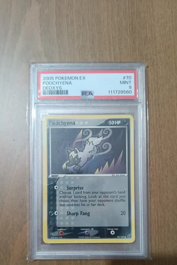 Poochyena Deoxys 70 Psa 9