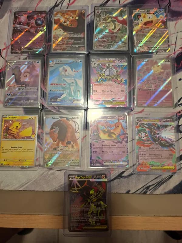 Dedenne, Aurora, Tauros, Pikachu Lot