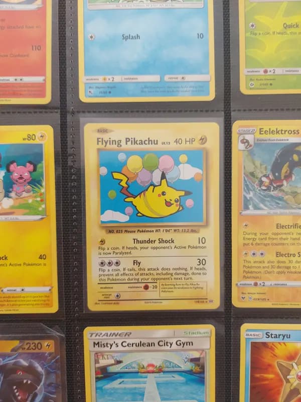 Vintage flying pikachu lot