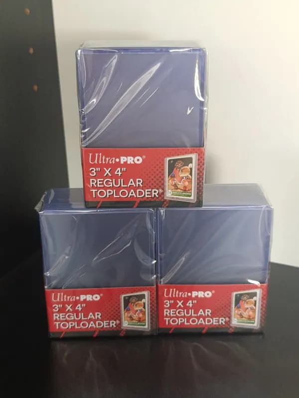 3 X 25pcs Ultra Pro Regular Toploader