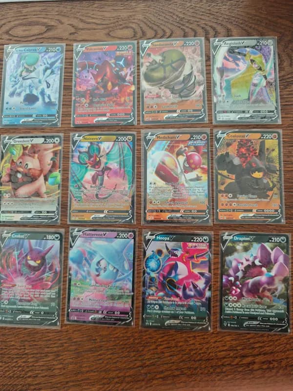 Lot of Raw Pokemon Cards V ART (12 cards) image 2