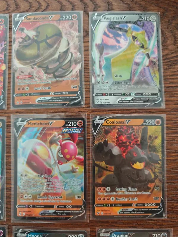 Lot of Raw Pokemon Cards V ART (12 cards) image 4