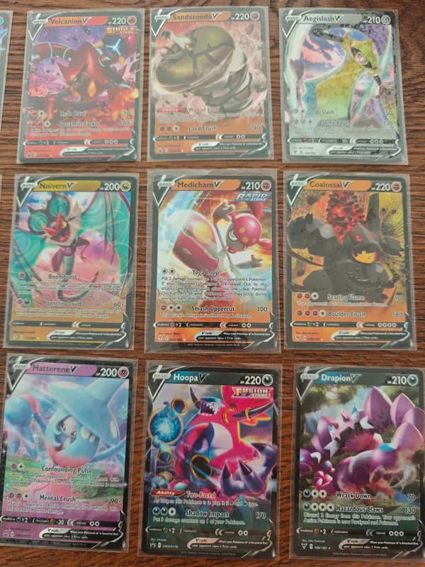 Lot of Raw Pokemon Cards V ART (12 cards) image 8