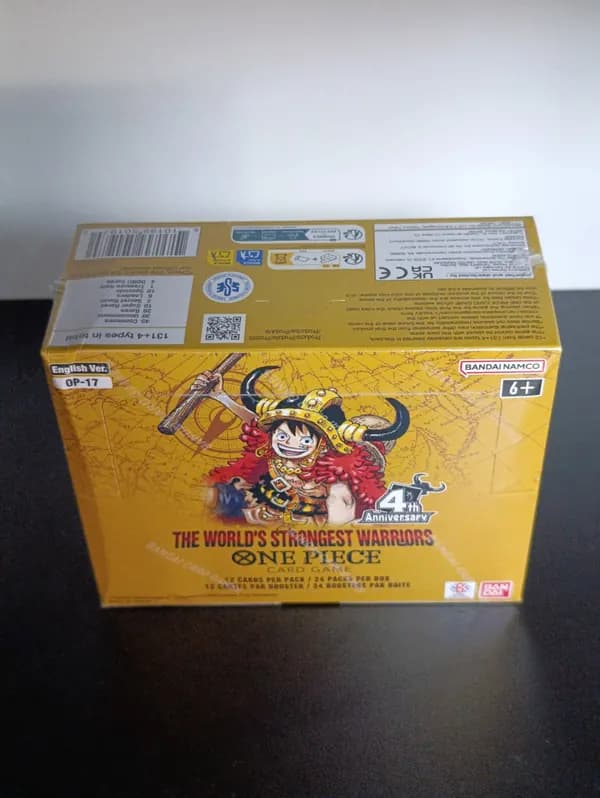 Op17 Booster Box One Piece factory sealed image 4