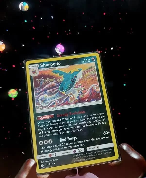 Sharpedo and Azurill reverse holos back from 2019 image 4