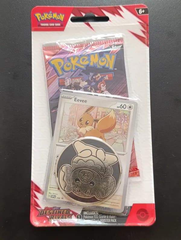 Destined Rivals Blister with Eevee Promo Sealed.