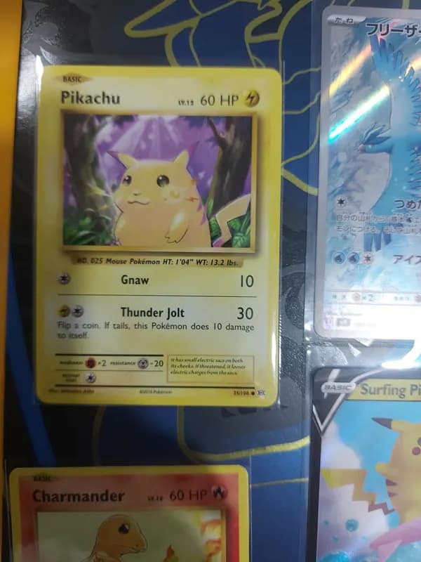 Απο το base set μέχρι σήμερα: Pikachu, Dragonite, Articuno lot image 7