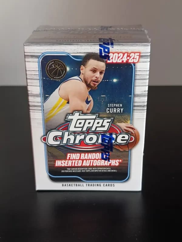 24-25 Basketball Topps Chrome Blaster Box