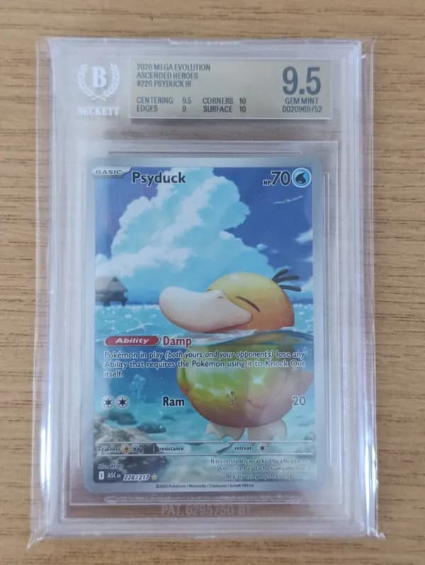 BGS 9.5 Psyduck ASC from ascended heroes
