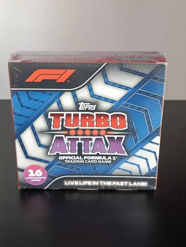 Topps turbo Attax F1 jumbo box
