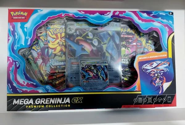 Pokemon TCG Mega Greninja ex Premium Collection