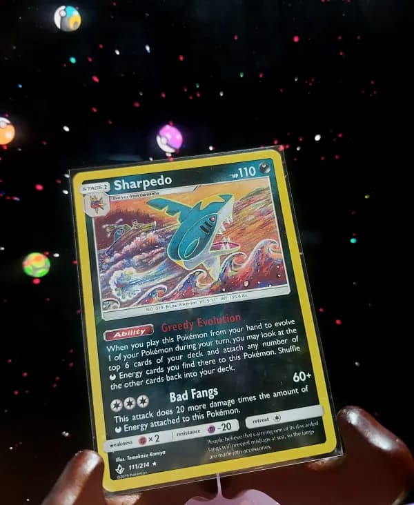2019 Reverse holos lot: Azurill and Sharpedo image 2