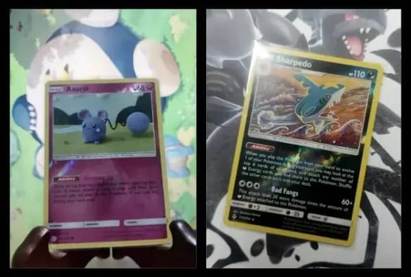 2019 Reverse holos lot: Azurill and Sharpedo