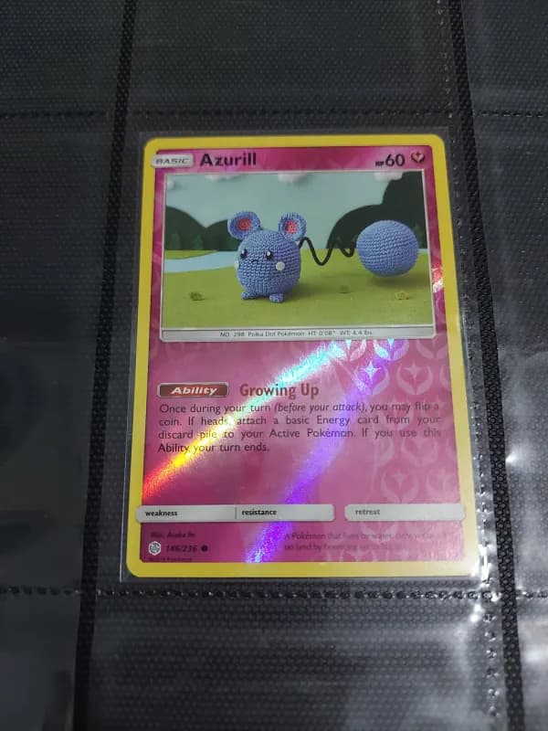 2019 Reverse holos lot: Azurill and Sharpedo image 3