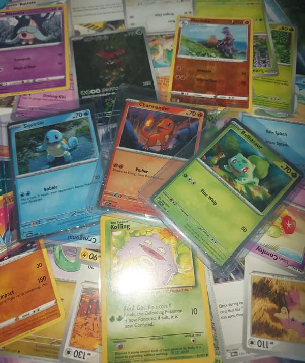 ⚡️🔥💧Kanto starters promos lot: Vintage and retro (x100 cards)
