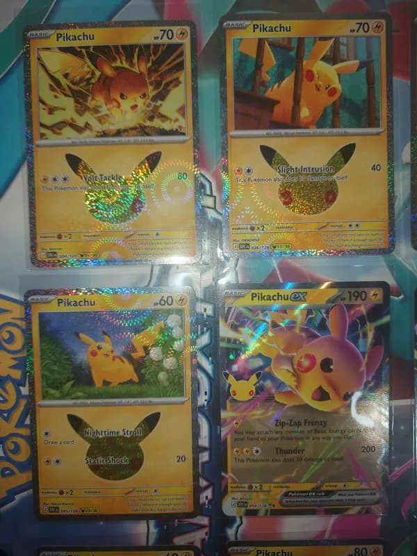 🔥⚡️ 1 day auction ● x12 pikachu, no duplicates ● no reserce price ● from €1 image 4