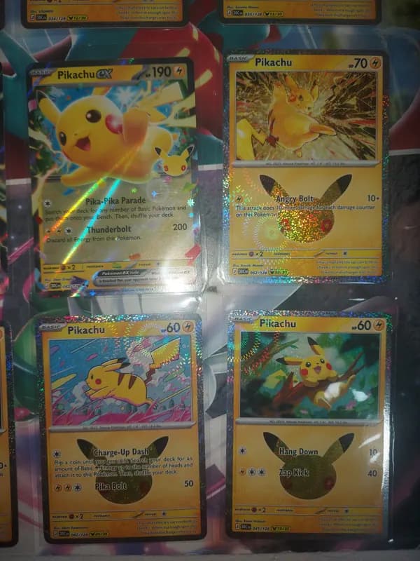 🔥⚡️ 1 day auction ● x12 pikachu, no duplicates ● no reserce price ● from €1 image 6
