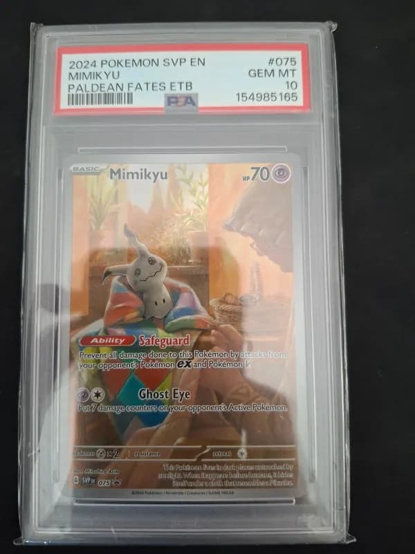 Mimikyu SVP 075 PSA 10