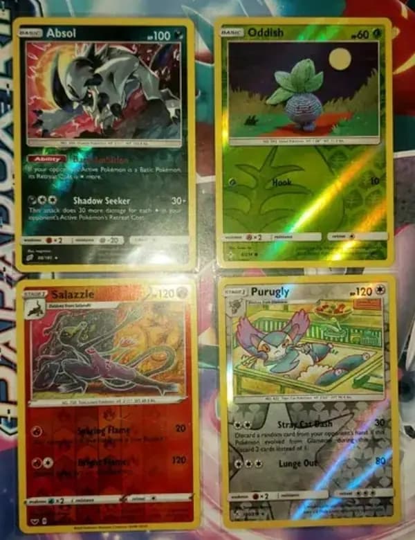 X4 Vintage reverse holos from the old 2019