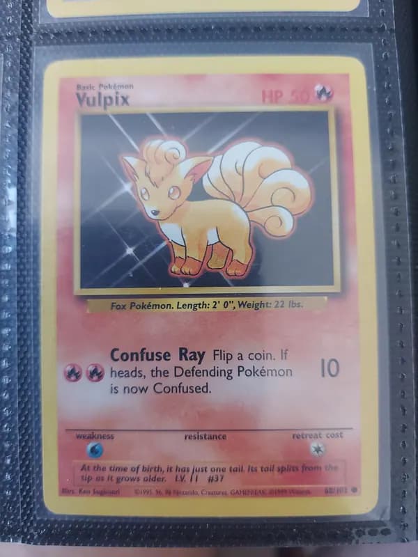 🔥 2 binder pages full of Vintage Pokemon image 4